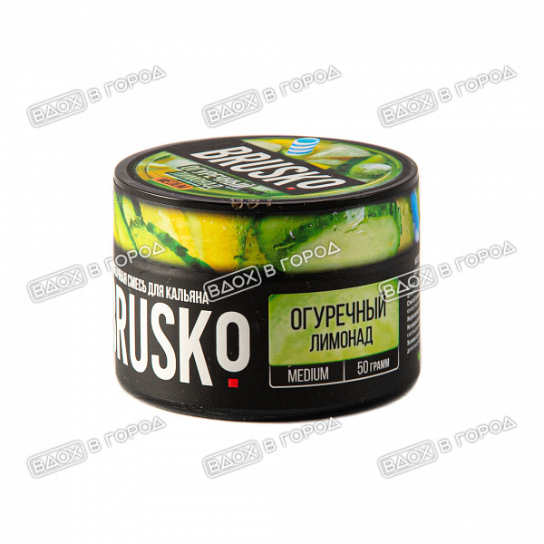 BRUSKO Medium Огуречный лимонад 50гр