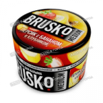 BRUSKO Medium Персик с бананом и клубникой 50гр