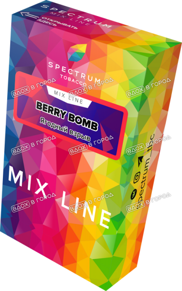 Spectrum mix 40 gr - Berry Bomb