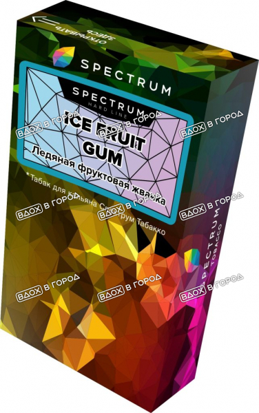 Spectrum Hard Line Ice Fruit Gum 40g