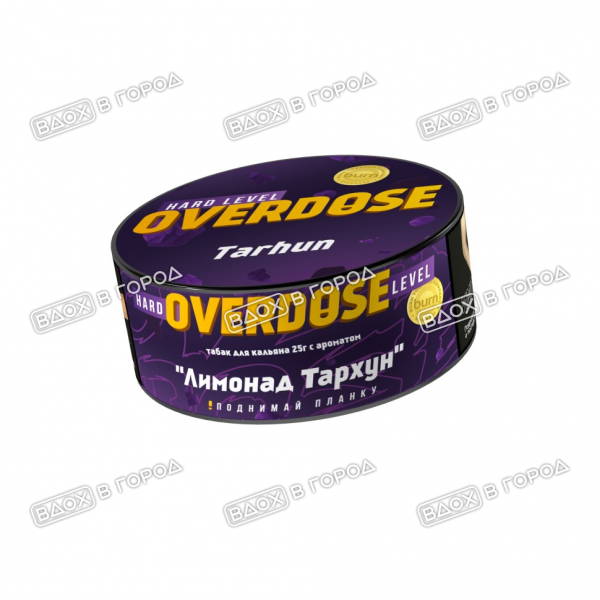 Overdose 25гр. Tarhun (Лимонад тархун)
