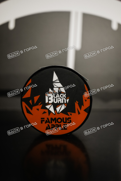 Black Burn 25 гр Famous Apple (Зеленое яблоко со льдом)