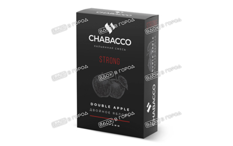 Chabacco Strong Double Apple (Двойное яблоко) 50 гр