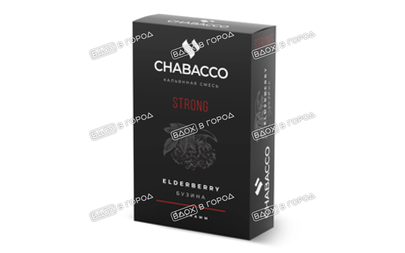 Chabacco Strong Elderberry (Бузина) 50 гр