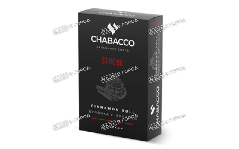 Chabacco Strong Cinnamon Roll (Булочка с Корицей) 50 гр