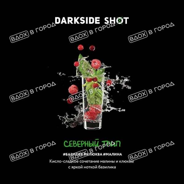 Dark Side Shot - Северный Трип (Базилик, Клюква, Малина), 30 гр (м)