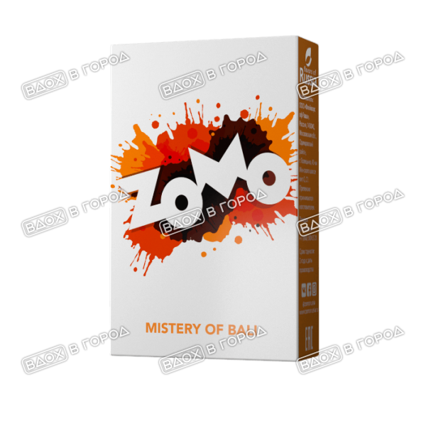 картинка Zomo Mistery of Ball (Абрикос с мятным мороженым) 50г от кальянного интернет-портала vdohvgorod.ru