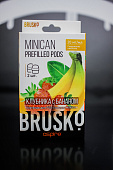 Картридж BRUSKO MINICAN PREFILLED PODS Клубника с бананом (1 пачка 2 шт)
